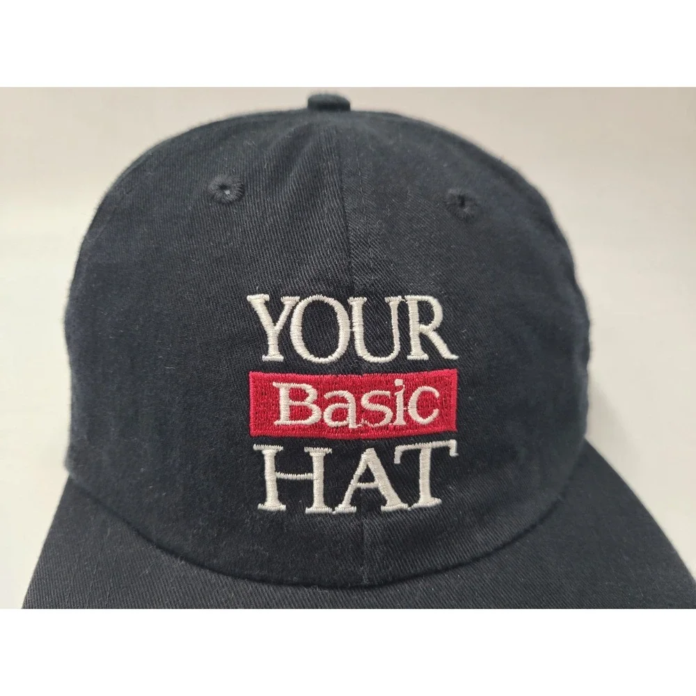 Vintage Your Basic Hat Cigarettes Snapback (Fits Small)‎ Cap Dad Men Women Black
